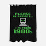 From 1900s-None-Polyester-Shower Curtain-NemiMakeit