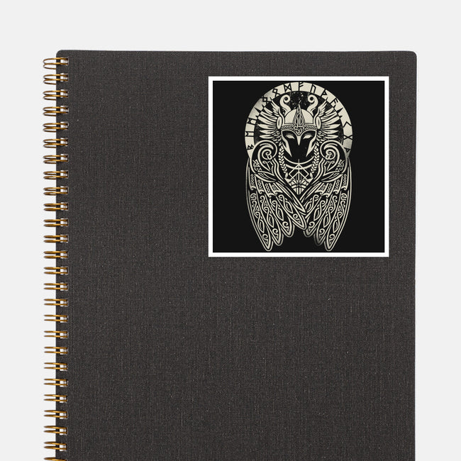 Valkyrie Warrior-None-Glossy-Sticker-NemiMakeit