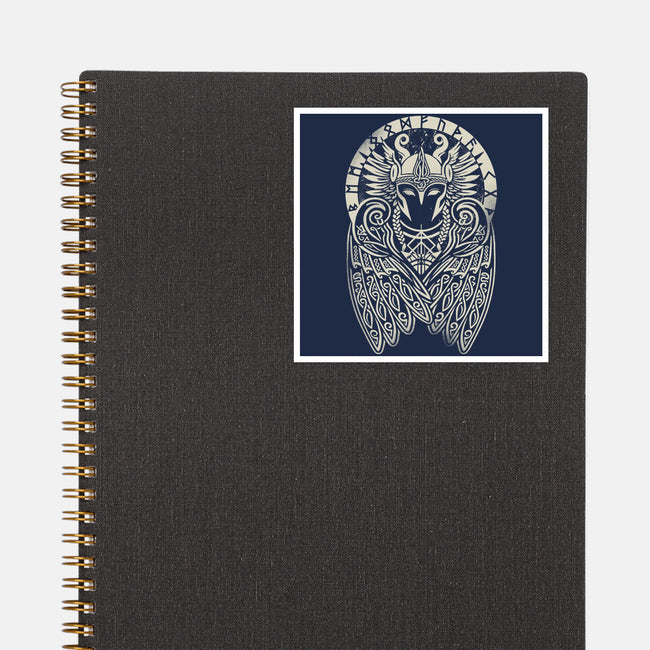 Valkyrie Warrior-None-Glossy-Sticker-NemiMakeit
