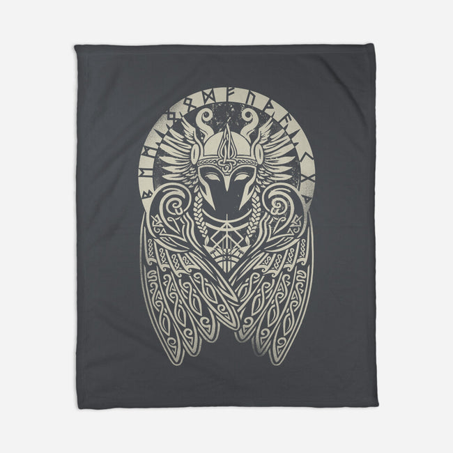 Valkyrie Warrior-None-Fleece-Blanket-NemiMakeit