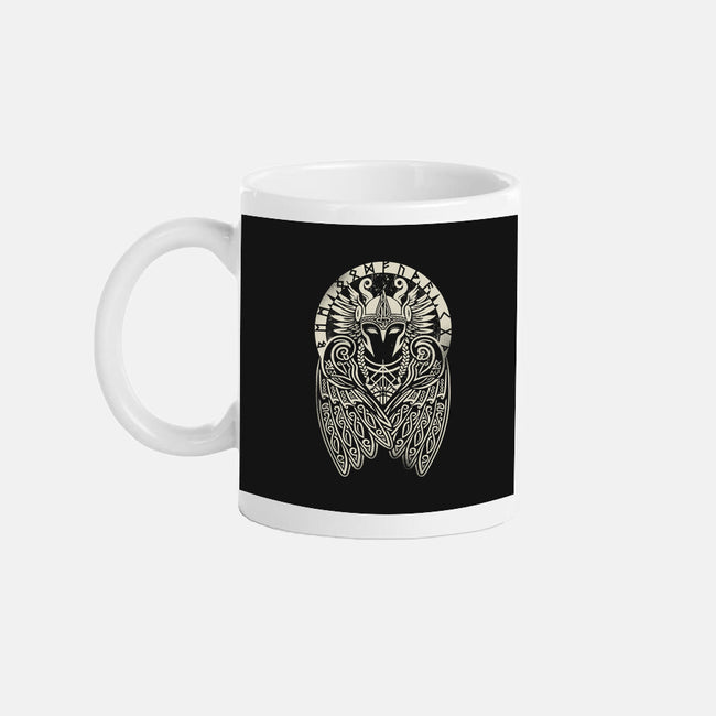 Valkyrie Warrior-None-Mug-Drinkware-NemiMakeit