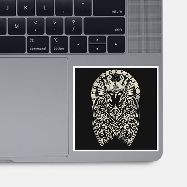Valkyrie Warrior-None-Glossy-Sticker-NemiMakeit