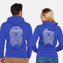 Valkyrie Warrior-Unisex-Zip-Up-Sweatshirt-NemiMakeit