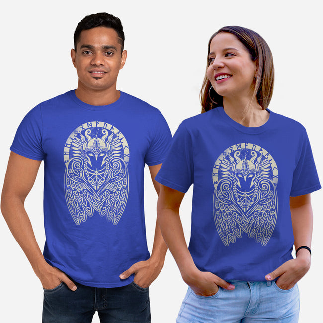 Valkyrie Warrior-Unisex-Basic-Tee-NemiMakeit