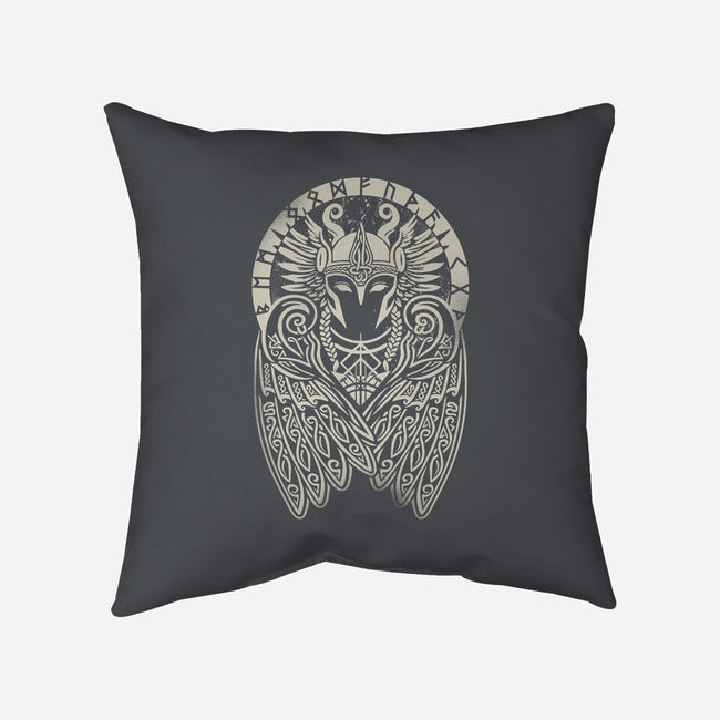 Valkyrie Warrior-None-Removable Cover w Insert-Throw Pillow-NemiMakeit