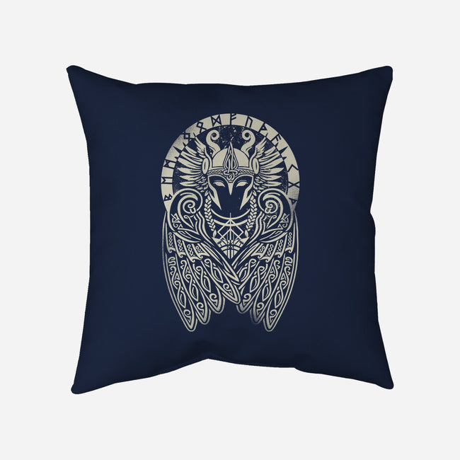 Valkyrie Warrior-None-Removable Cover w Insert-Throw Pillow-NemiMakeit