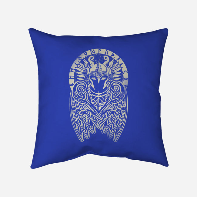 Valkyrie Warrior-None-Removable Cover w Insert-Throw Pillow-NemiMakeit
