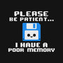 Floppy Poor Memory-None-Drawstring-Bag-NemiMakeit