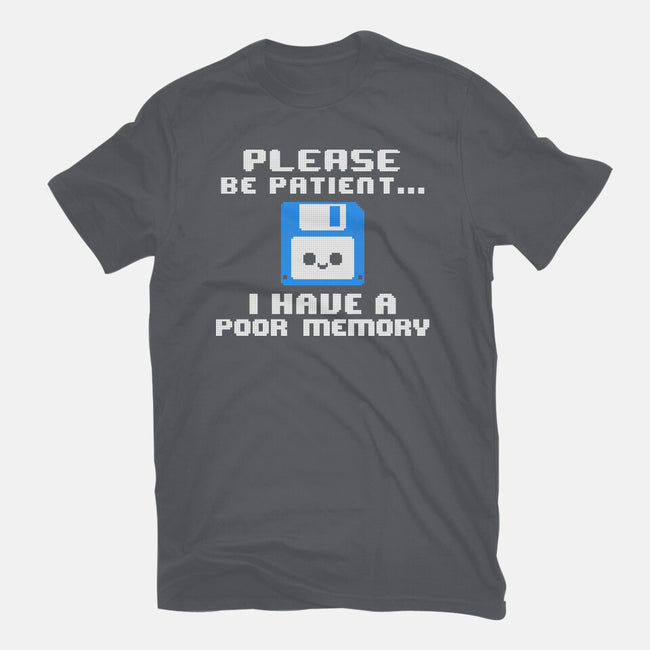Floppy Poor Memory-Womens-Basic-Tee-NemiMakeit