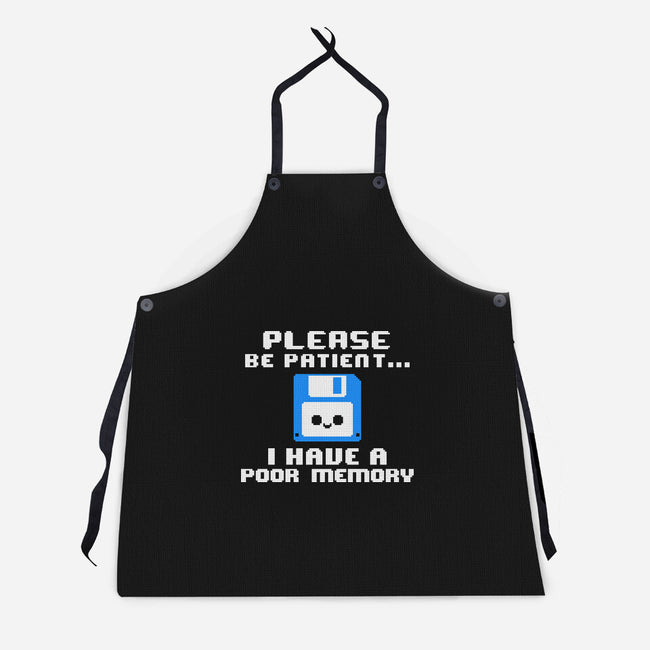 Floppy Poor Memory-Unisex-Kitchen-Apron-NemiMakeit