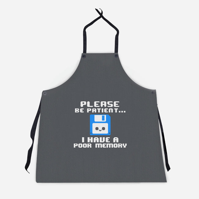 Floppy Poor Memory-Unisex-Kitchen-Apron-NemiMakeit