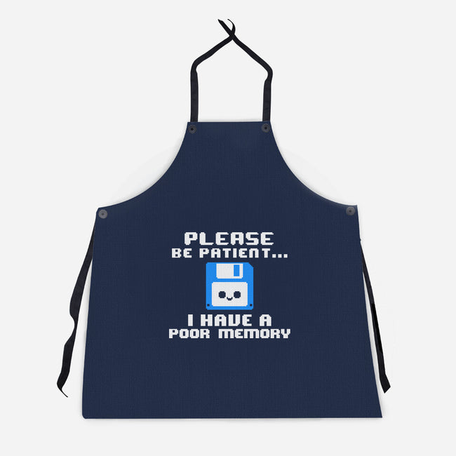 Floppy Poor Memory-Unisex-Kitchen-Apron-NemiMakeit