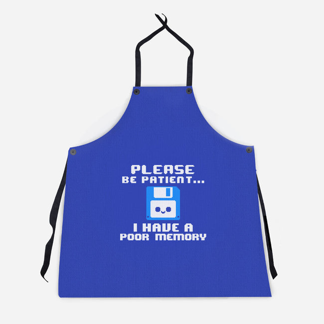 Floppy Poor Memory-Unisex-Kitchen-Apron-NemiMakeit