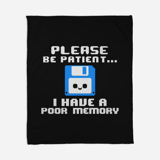 Floppy Poor Memory-None-Fleece-Blanket-NemiMakeit