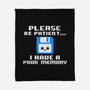 Floppy Poor Memory-None-Fleece-Blanket-NemiMakeit