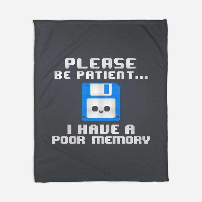 Floppy Poor Memory-None-Fleece-Blanket-NemiMakeit