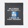 Floppy Poor Memory-None-Fleece-Blanket-NemiMakeit