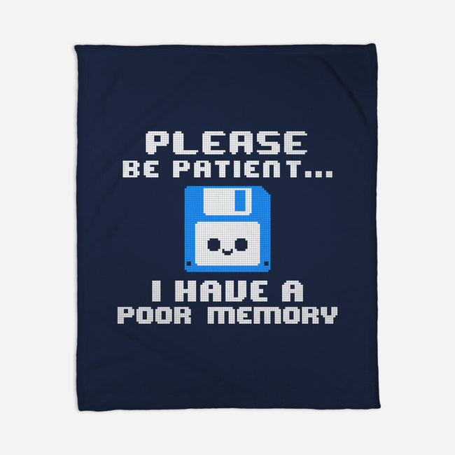 Floppy Poor Memory-None-Fleece-Blanket-NemiMakeit