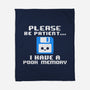 Floppy Poor Memory-None-Fleece-Blanket-NemiMakeit