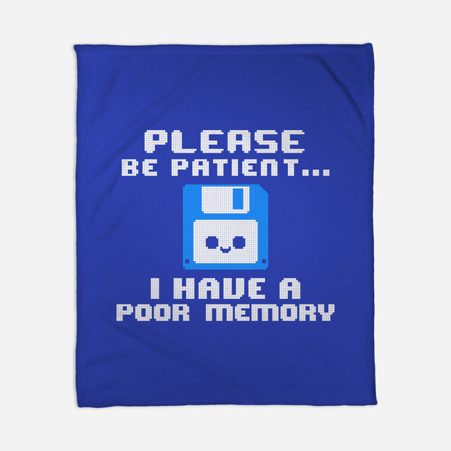 Floppy Poor Memory-None-Fleece-Blanket-NemiMakeit