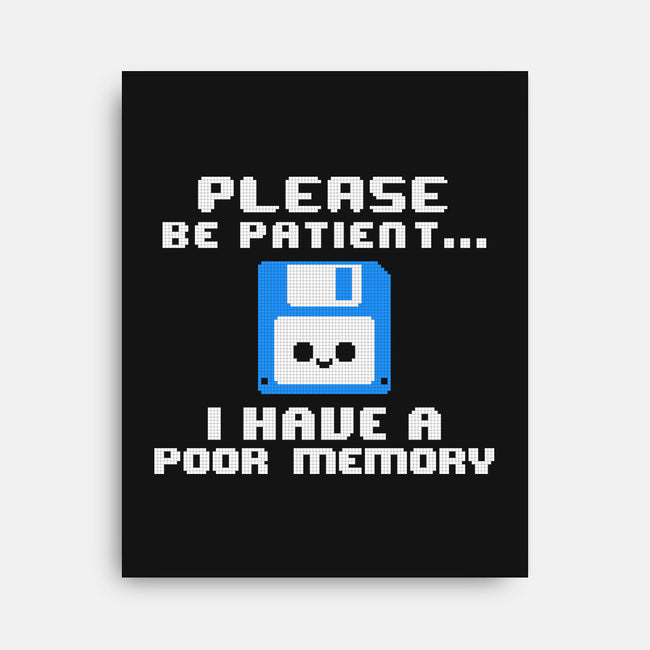 Floppy Poor Memory-None-Stretched-Canvas-NemiMakeit