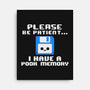 Floppy Poor Memory-None-Stretched-Canvas-NemiMakeit