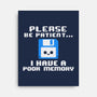 Floppy Poor Memory-None-Stretched-Canvas-NemiMakeit