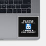 Floppy Poor Memory-None-Glossy-Sticker-NemiMakeit