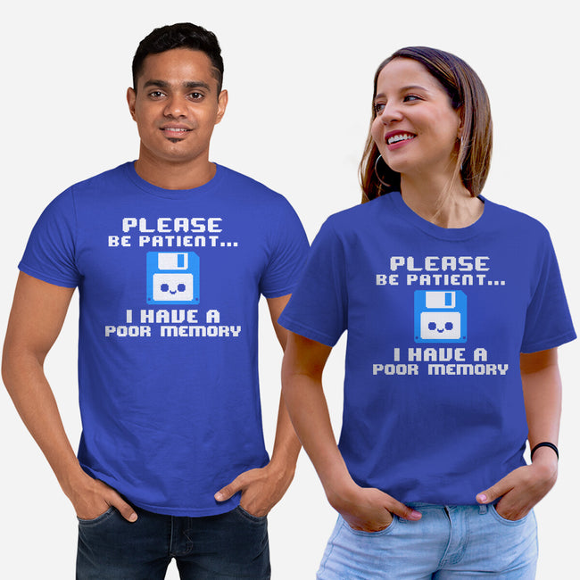 Floppy Poor Memory-Unisex-Basic-Tee-NemiMakeit