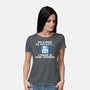 Floppy Poor Memory-Womens-Basic-Tee-NemiMakeit