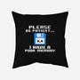 Floppy Poor Memory-None-Removable Cover w Insert-Throw Pillow-NemiMakeit