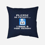 Floppy Poor Memory-None-Removable Cover w Insert-Throw Pillow-NemiMakeit