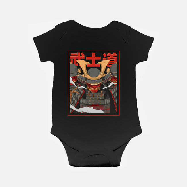 Shadow Samurai-Baby-Basic-Onesie-hirolabs