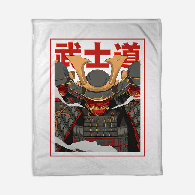 Shadow Samurai-None-Fleece-Blanket-hirolabs