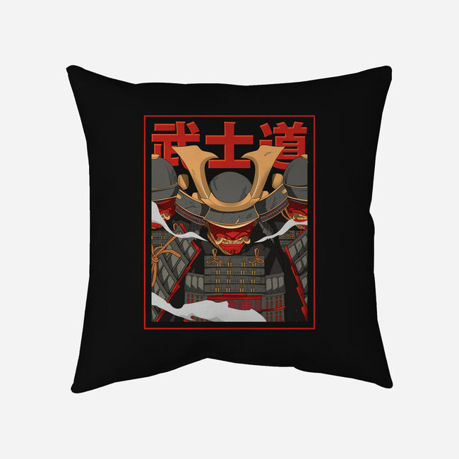 Shadow Samurai-None-Removable Cover w Insert-Throw Pillow-hirolabs