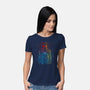 Spider Board-Womens-Basic-Tee-kharmazero