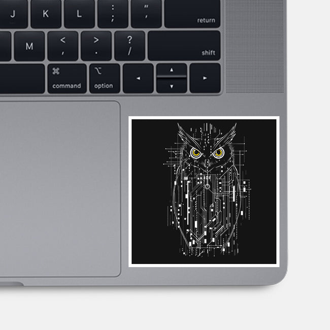 Owl Of Tomorrow-None-Glossy-Sticker-kharmazero