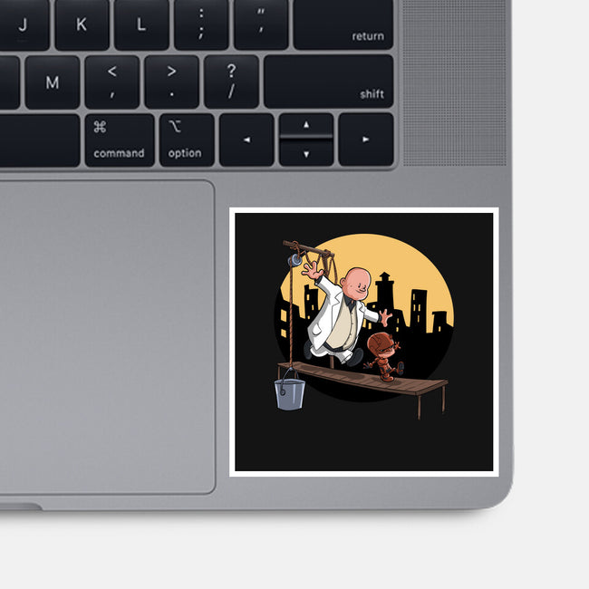 Matt And Wilson-None-Glossy-Sticker-zascanauta