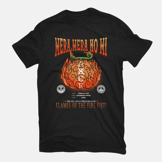 Mera Mera No Mi Devil Fruit-Mens-Premium-Tee-constantine2454