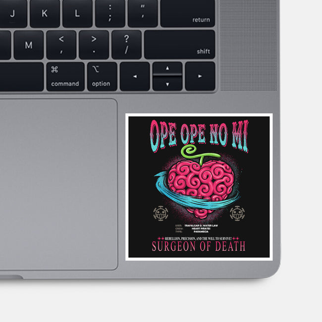 Ope Ope No Mi Devil Fruit-None-Glossy-Sticker-constantine2454