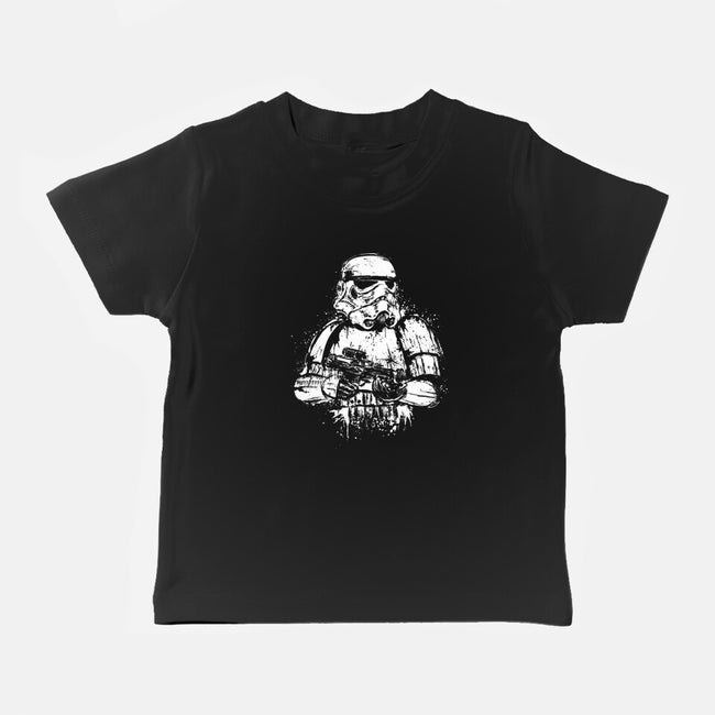 Trooper Of Empire-Baby-Basic-Tee-DrMonekers