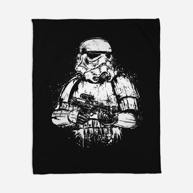 Trooper Of Empire-None-Fleece-Blanket-DrMonekers