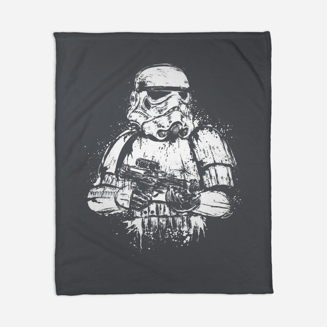 Trooper Of Empire-None-Fleece-Blanket-DrMonekers