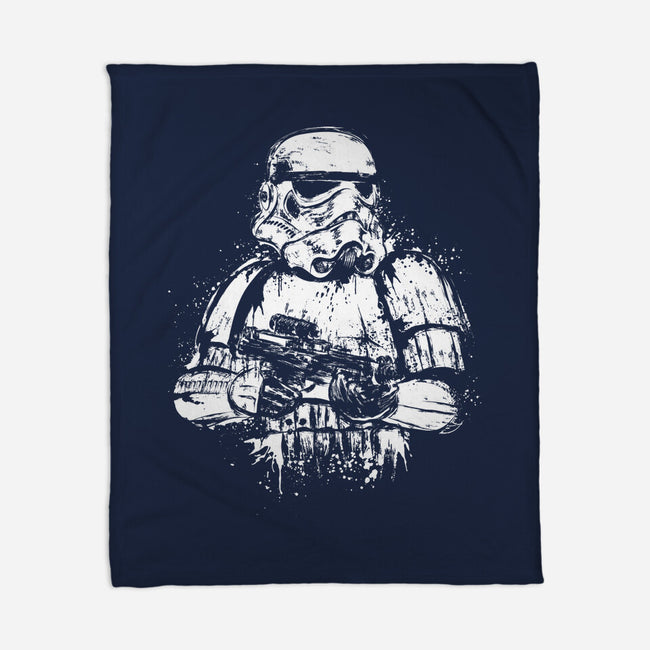 Trooper Of Empire-None-Fleece-Blanket-DrMonekers