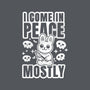 I Come In Peace Mostly-None-Drawstring-Bag-FunkVampire