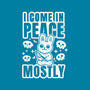 I Come In Peace Mostly-None-Stretched-Canvas-FunkVampire
