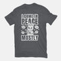 I Come In Peace Mostly-Mens-Basic-Tee-FunkVampire