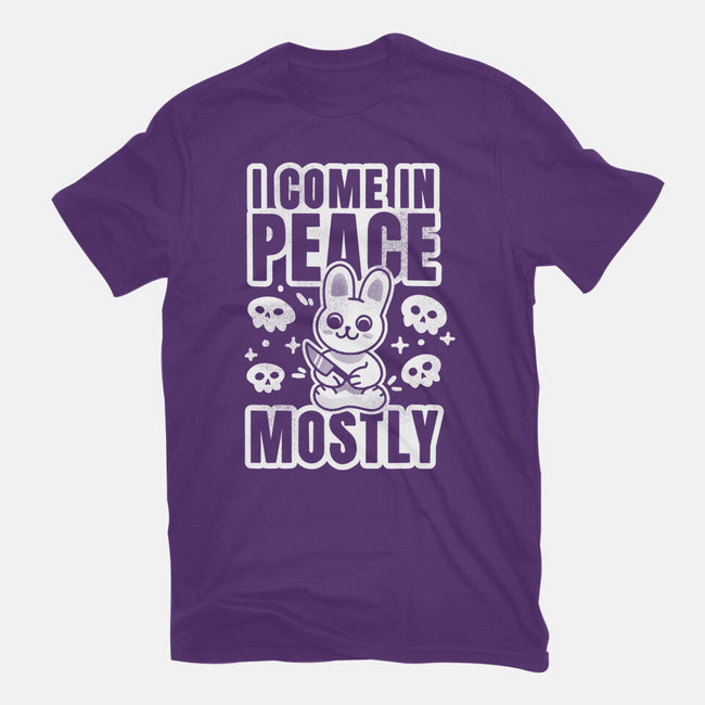 I Come In Peace Mostly-Mens-Basic-Tee-FunkVampire