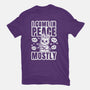 I Come In Peace Mostly-Mens-Basic-Tee-FunkVampire