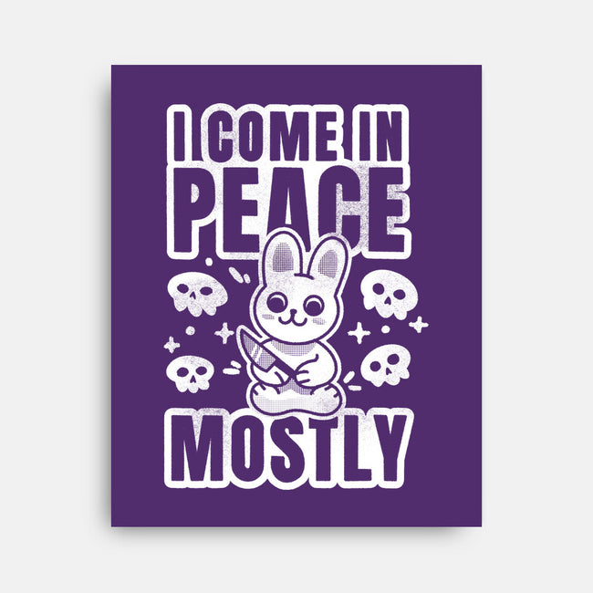I Come In Peace Mostly-None-Stretched-Canvas-FunkVampire